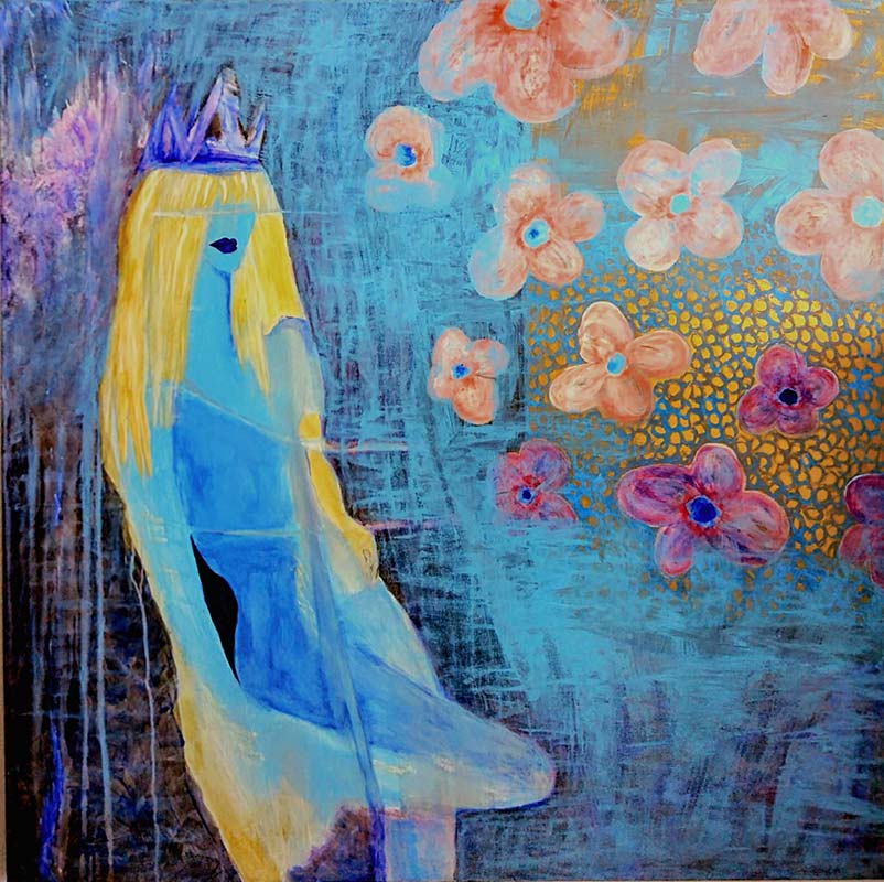 queen of the north 100x100 taraneh sjostrom Art