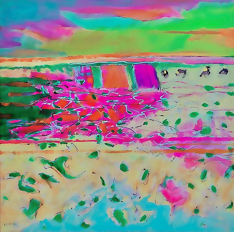 landscape on Summer Tanareh Sjöström